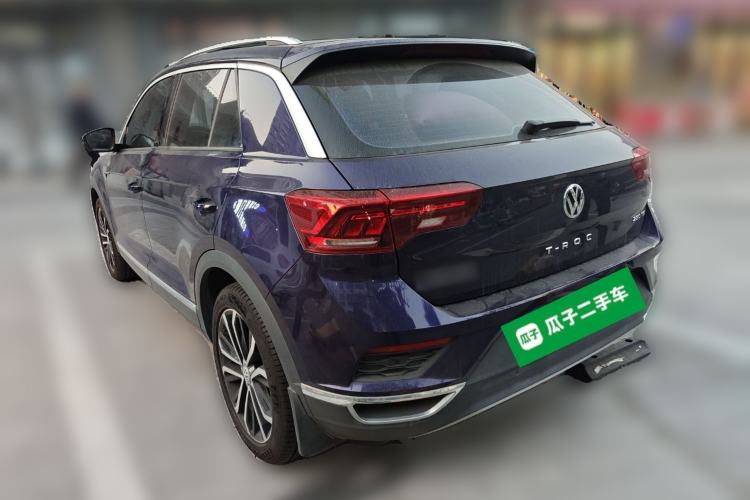 Used Volkswagen T-ROC 2020 280TSI DSG Two-Wheel Drive Comfort Version Rear Left 45 Deg
