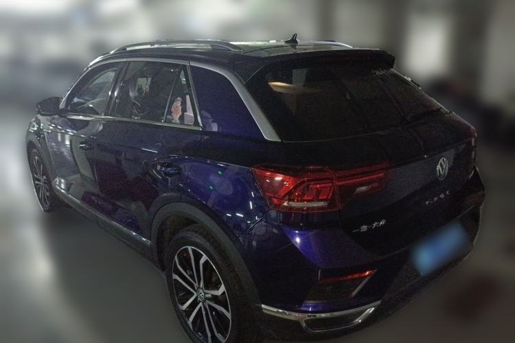 Used Volkswagen T-ROC 2020 280TSI DSG Two-Wheel Drive Comfort Version Rear Left 45 Deg