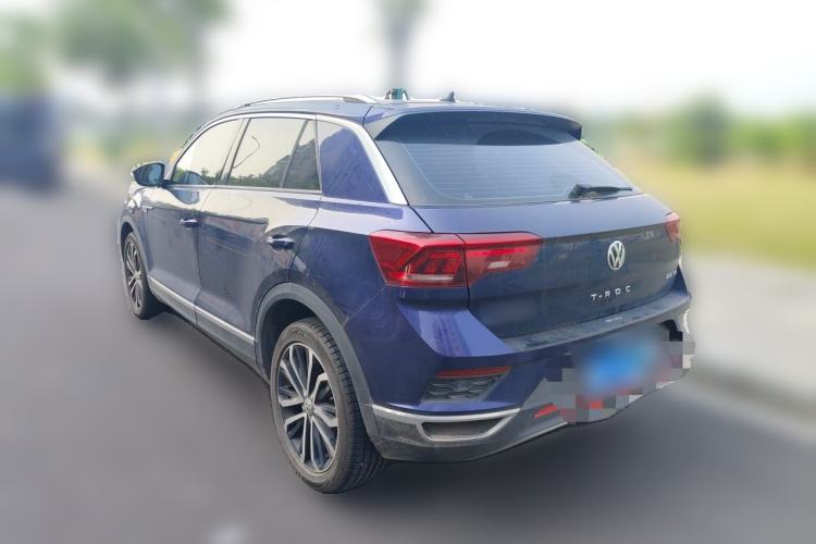 Used Volkswagen T-ROC 2020 280TSI DSG Two-Wheel Drive Comfort Version Rear Left 45 Deg