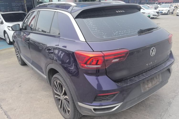 Used Volkswagen T-ROC 2020 280TSI DSG Two-Wheel Drive Comfort Version Rear Left 45 Deg