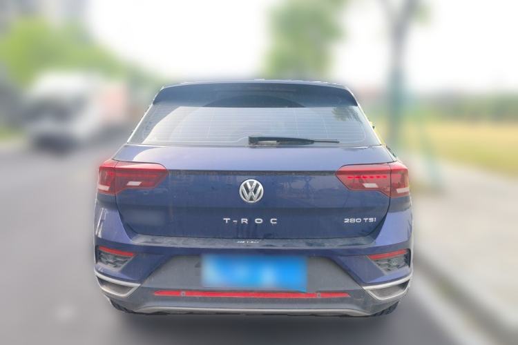 Used Volkswagen T-ROC 2020 280TSI DSG Two-Wheel Drive Comfort Version Rear