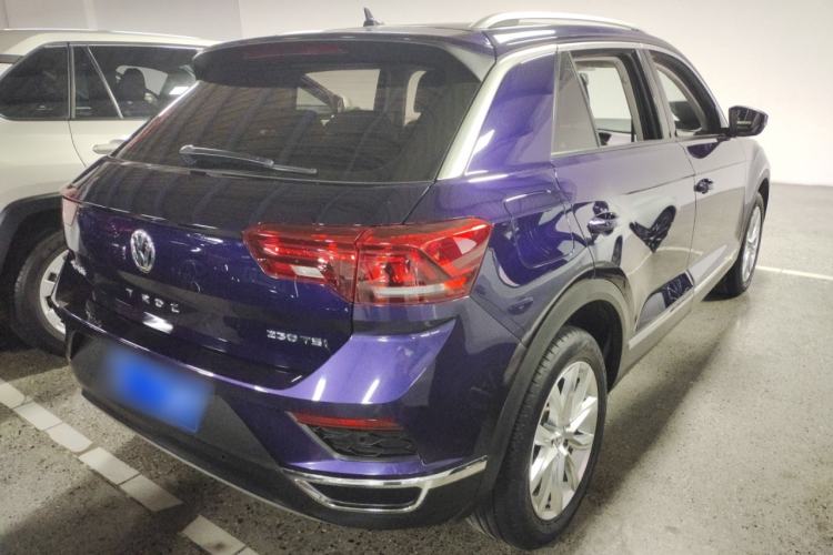 Used Volkswagen T-ROC 2020 230TSI DSG Two-Wheel Drive Advanced Version Rear Right 45 Deg