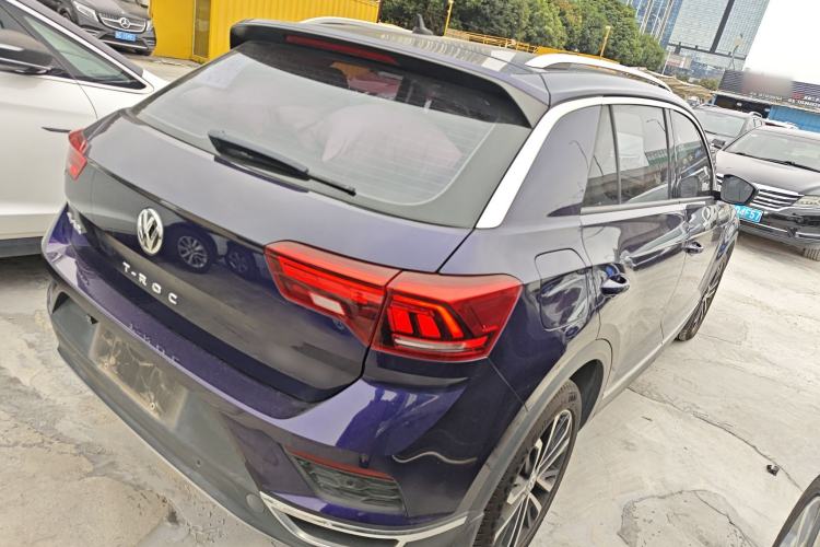 Used Volkswagen T-ROC 2020 280TSI DSG Two-Wheel Drive Comfort Version Rear Right 45 Deg