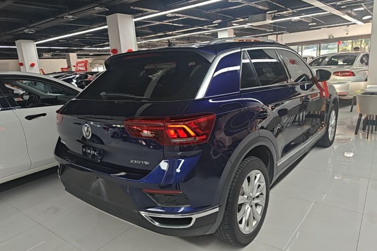 Used Volkswagen T-ROC 2020 230TSI DSG Two-Wheel Drive Advanced Version Rear Right 45 Deg