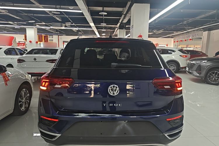 Used Volkswagen T-ROC 2020 230TSI DSG Two-Wheel Drive Advanced Version Rear