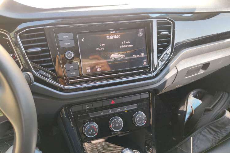 Used Volkswagen T-ROC 2020 280TSI DSG Two-Wheel Drive Comfort Version Audio And AC Panel