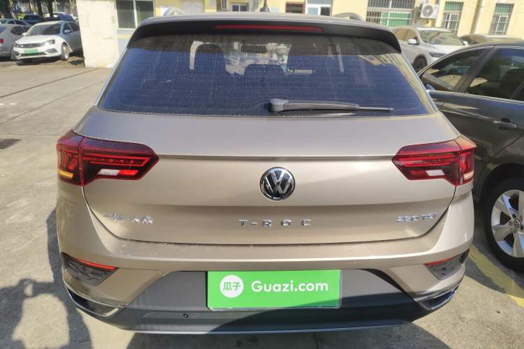Used Volkswagen T-ROC 2020 280TSI DSG Two-Wheel Drive Comfort Version Rear