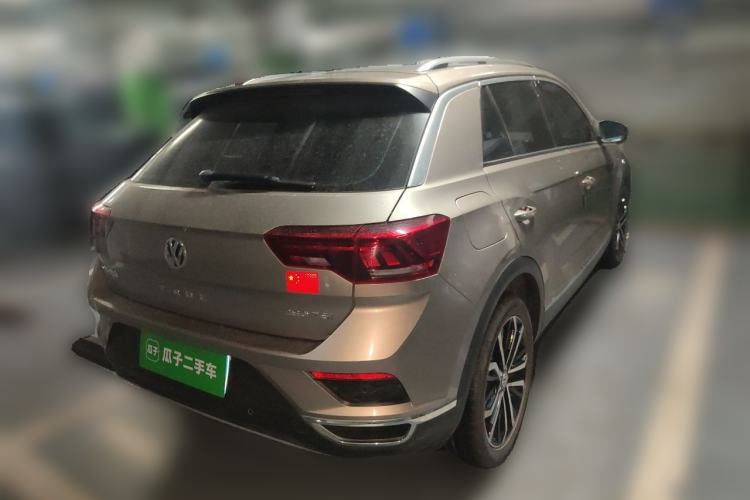 Used Volkswagen T-ROC 2020 280TSI DSG Two-Wheel Drive Comfort Version Rear Right 45 Deg