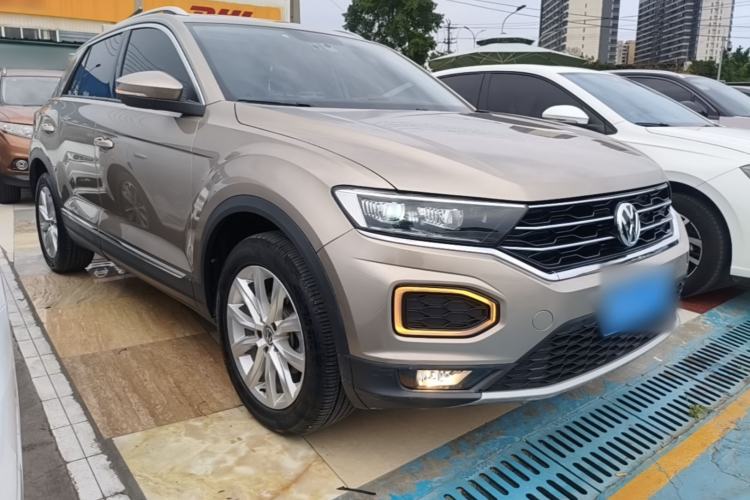 Used Volkswagen T-ROC 2020 230TSI DSG Two-Wheel Drive Advanced Version Front Right 45 Deg