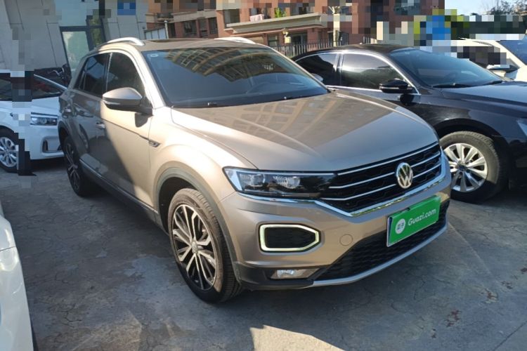 Used Volkswagen T-ROC 2020 280TSI DSG Two-Wheel Drive Comfort Version Front Right 45 Deg