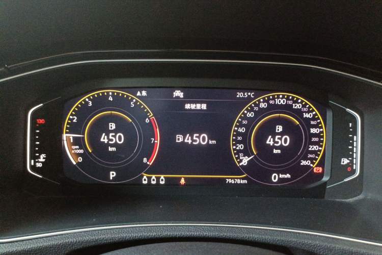 Used Volkswagen T-ROC 2020 280TSI DSG Two-Wheel Drive Comfort Version Instrument Cluster