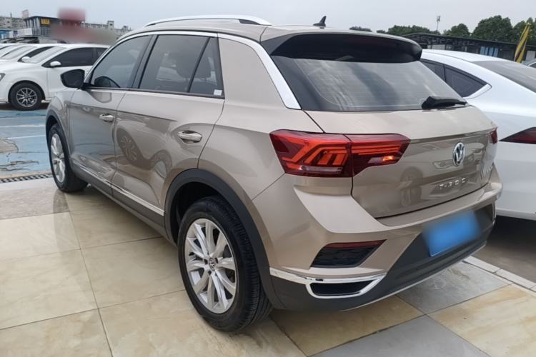 Used Volkswagen T-ROC 2020 230TSI DSG Two-Wheel Drive Advanced Version Rear Left 45 Deg