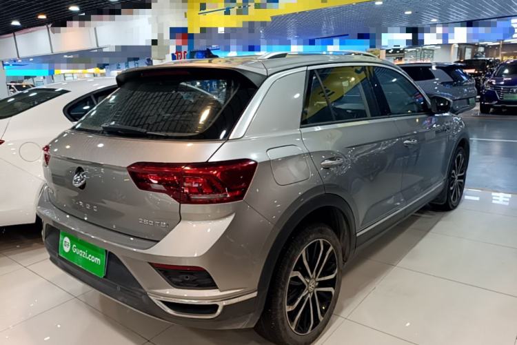 Used Volkswagen T-ROC 2020 280TSI DSG Two-Wheel Drive Comfort Version Rear Right 45 Deg