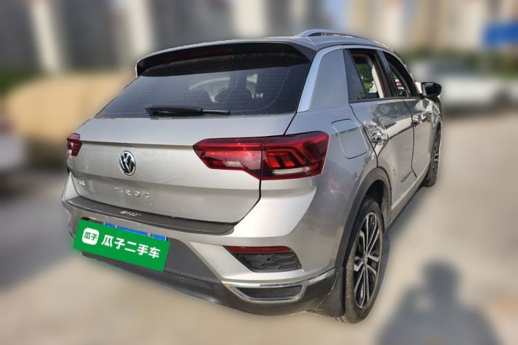 Used Volkswagen T-ROC 2020 280TSI DSG Two-Wheel Drive Comfort Version Rear Right 45 Deg