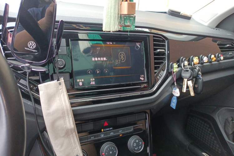 Used Volkswagen T-ROC 2020 280TSI DSG Two-Wheel Drive Comfort Version Audio And AC Panel
