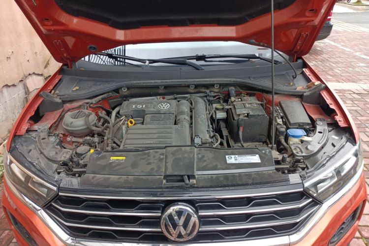 Used Volkswagen T-ROC 2020 280TSI DSG Two-Wheel Drive Comfort Version Engine Bay
