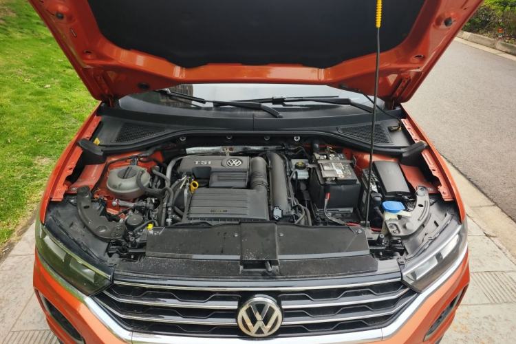 Used Volkswagen T-ROC 2020 280TSI DSG Two-Wheel Drive Comfort Version Engine Bay