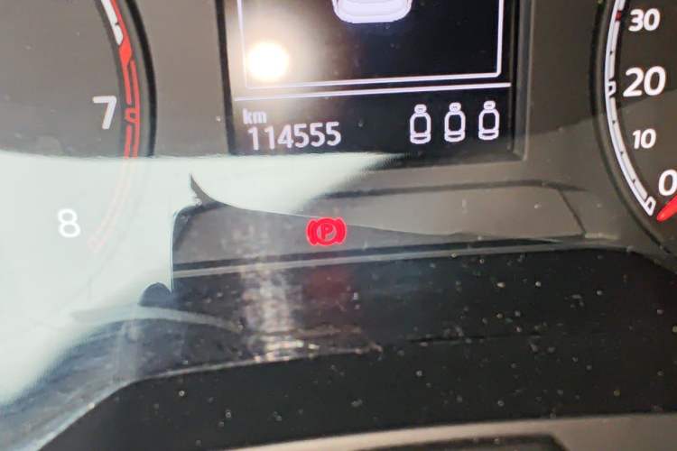 Used Volkswagen T-ROC 2020 280TSI DSG Two-Wheel Drive Comfort Version Odometer Close Up