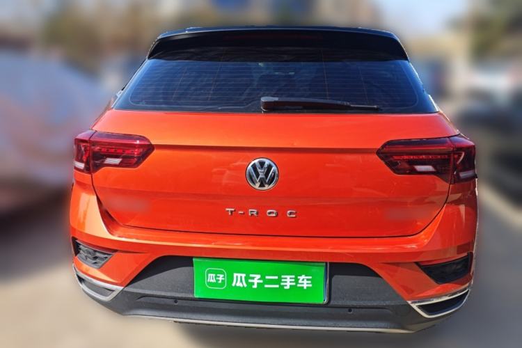 Used Volkswagen T-ROC 2020 280TSI DSG Two-Wheel-Drive Luxury Version Rear