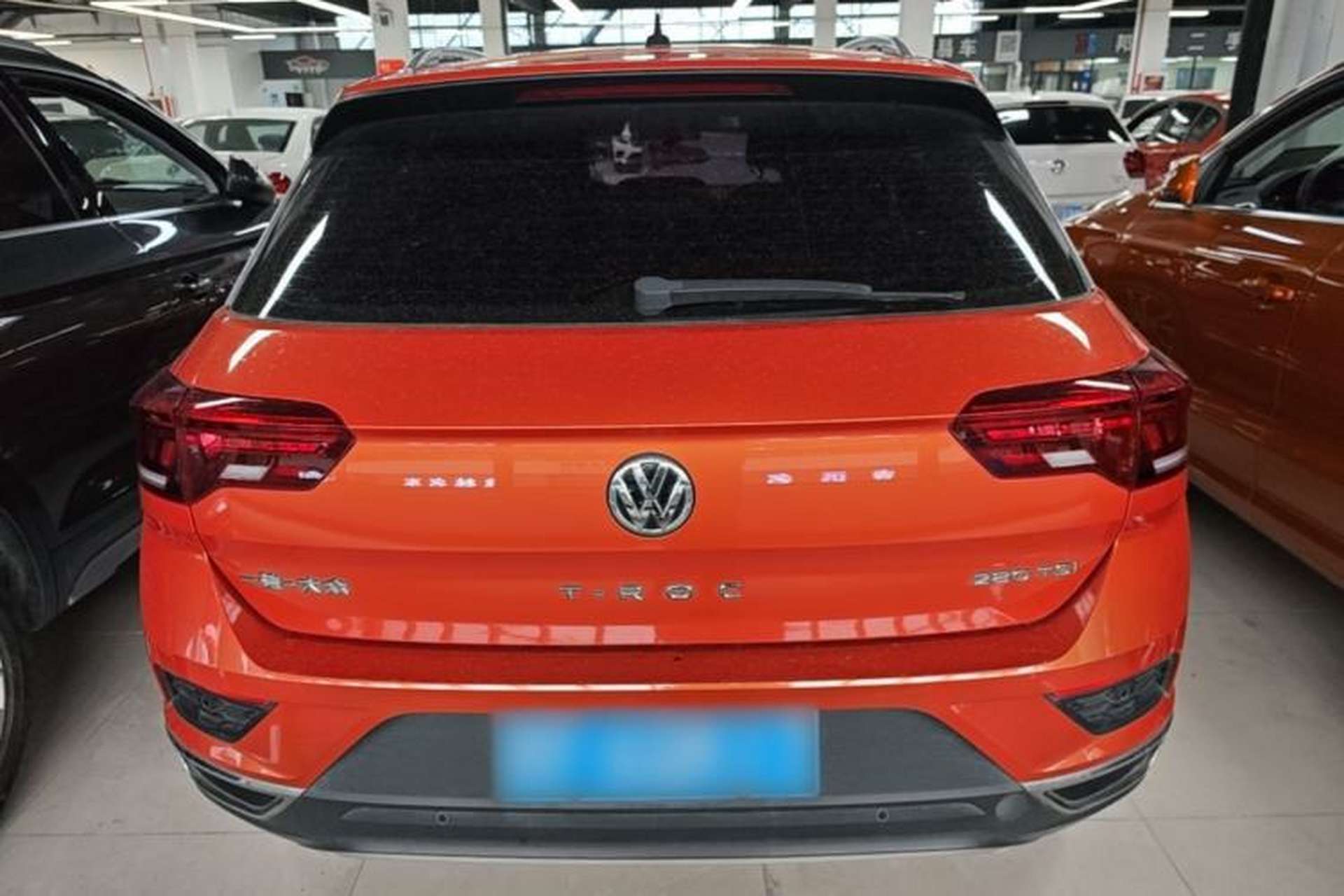 Used Volkswagen T-ROC 2020 280TSI DSG Two-Wheel Drive Comfort Version Rear