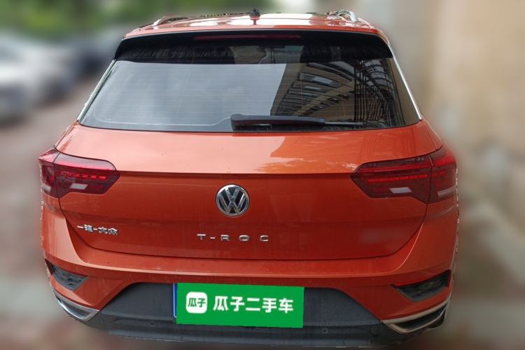 Used Volkswagen T-ROC 2020 280TSI DSG Two-Wheel Drive Comfort Version Rear