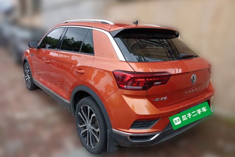 Used Volkswagen T-ROC 2020 280TSI DSG Two-Wheel Drive Comfort Version Rear Left 45 Deg