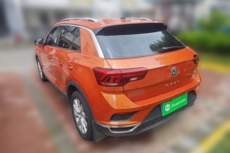 Used Volkswagen T-ROC 2020 230TSI DSG Two-Wheel Drive Advanced Version Rear Left 45 Deg