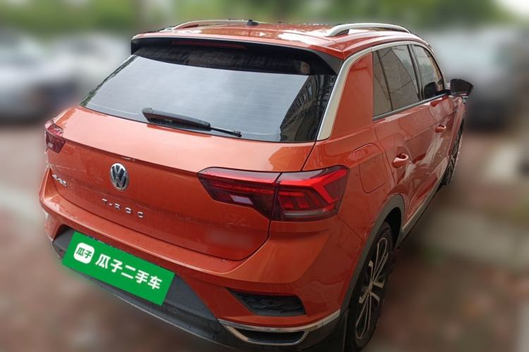 Used Volkswagen T-ROC 2020 280TSI DSG Two-Wheel Drive Comfort Version Rear Right 45 Deg
