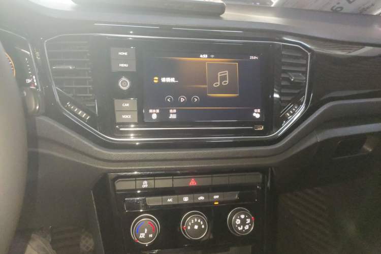 Used Volkswagen T-ROC 2020 280TSI DSG Two-Wheel Drive Comfort Version Audio And AC Panel