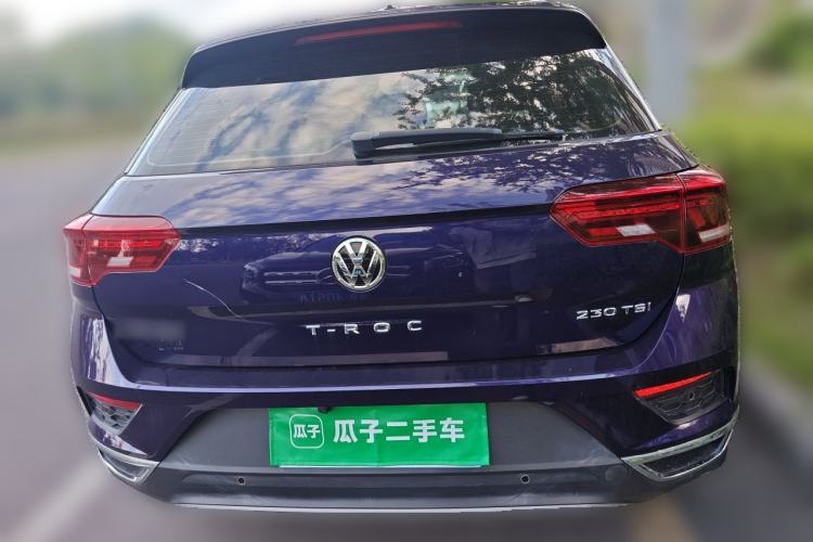 Used Volkswagen T-ROC 2020 230TSI DSG Two-Wheel Drive Advanced Version Rear