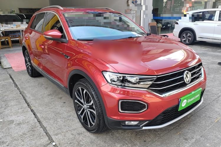 Used Volkswagen T-ROC 2020 280TSI DSG Two-Wheel Drive Comfort Version Front Right 45 Deg
