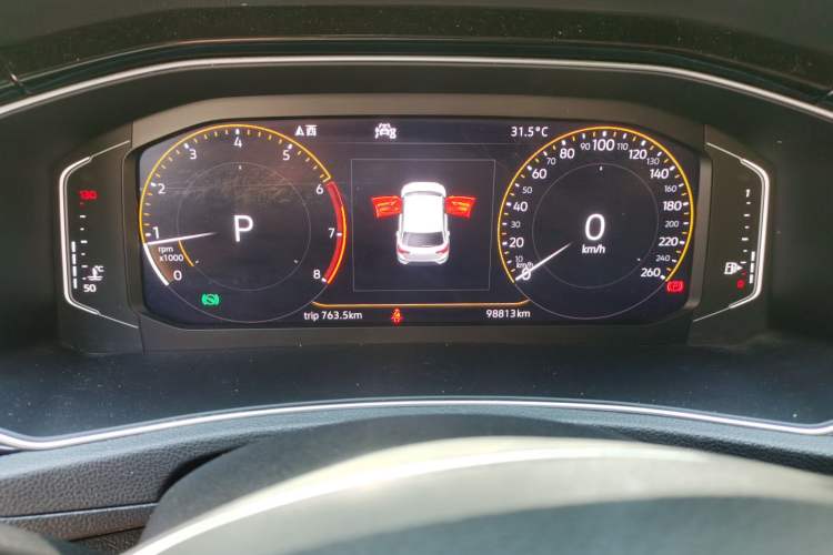 Used Volkswagen T-ROC 2020 280TSI DSG Two-Wheel Drive Comfort Version Instrument Cluster