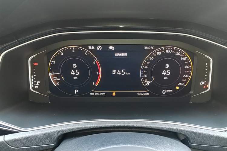 Used Volkswagen T-ROC 2020 280TSI DSG Two-Wheel Drive Comfort Version Instrument Cluster