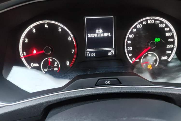 Used Volkswagen T-ROC 2020 230TSI DSG Two-Wheel Drive Advanced Version Odometer Close Up