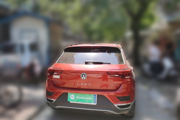Used Volkswagen T-ROC 2020 280TSI DSG Two-Wheel Drive Comfort Version Rear
