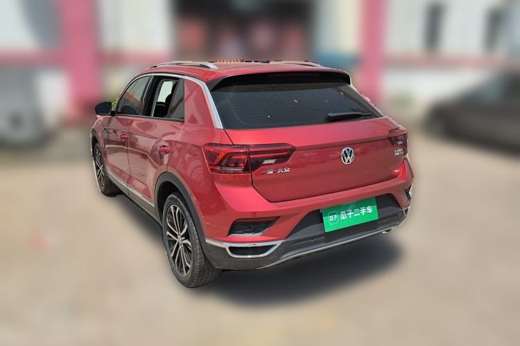 Used Volkswagen T-ROC 2020 280TSI DSG Two-Wheel Drive Comfort Version Rear Left 45 Deg