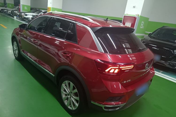 Used Volkswagen T-ROC 2020 230TSI DSG Two-Wheel Drive Advanced Version Rear Left 45 Deg