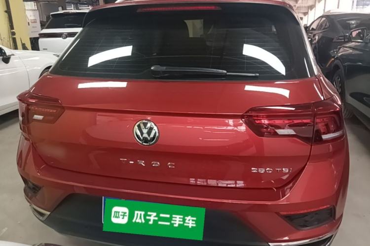 Used Volkswagen T-ROC 2020 280TSI DSG Two-Wheel Drive Comfort Version Rear