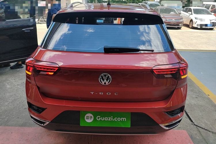 Used Volkswagen T-ROC 2020 280TSI DSG Two-Wheel Drive Comfort Version Rear