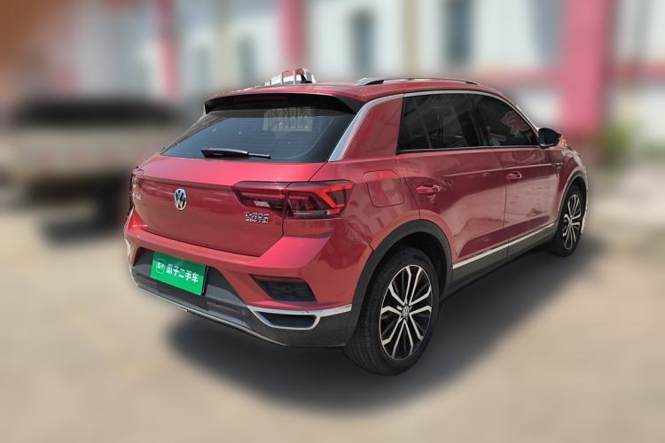 Used Volkswagen T-ROC 2020 280TSI DSG Two-Wheel Drive Comfort Version Rear Right 45 Deg