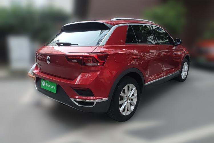 Used Volkswagen T-ROC 2020 230TSI DSG Two-Wheel Drive Advanced Version Rear Right 45 Deg
