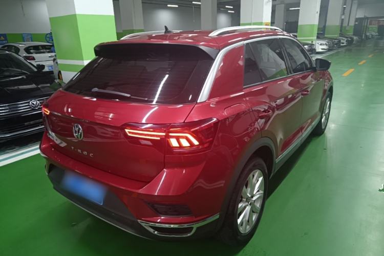 Used Volkswagen T-ROC 2020 230TSI DSG Two-Wheel Drive Advanced Version Rear Right 45 Deg