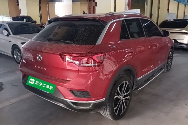 Used Volkswagen T-ROC 2020 280TSI DSG Two-Wheel Drive Comfort Version Rear Right 45 Deg