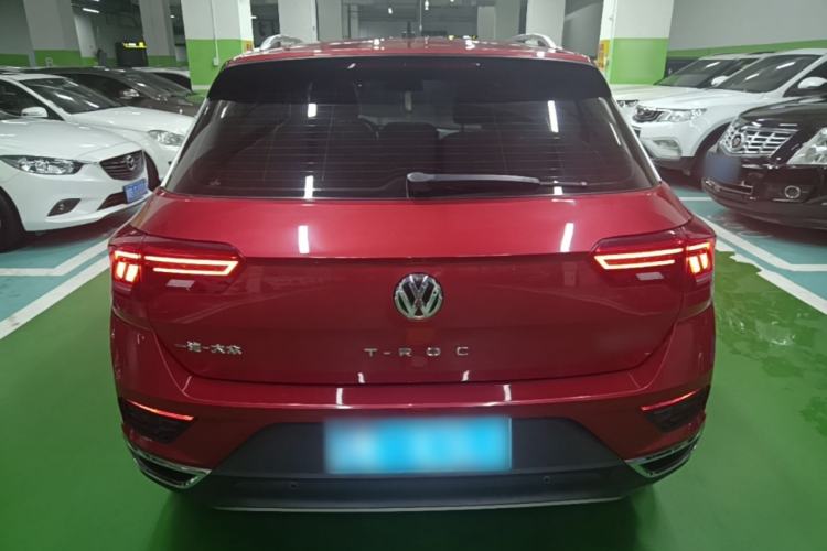 Used Volkswagen T-ROC 2020 230TSI DSG Two-Wheel Drive Advanced Version Rear