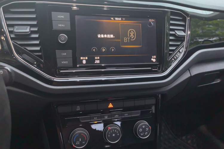 Used Volkswagen T-ROC 2020 280TSI DSG Two-Wheel-Drive Luxury Version Audio And AC Panel