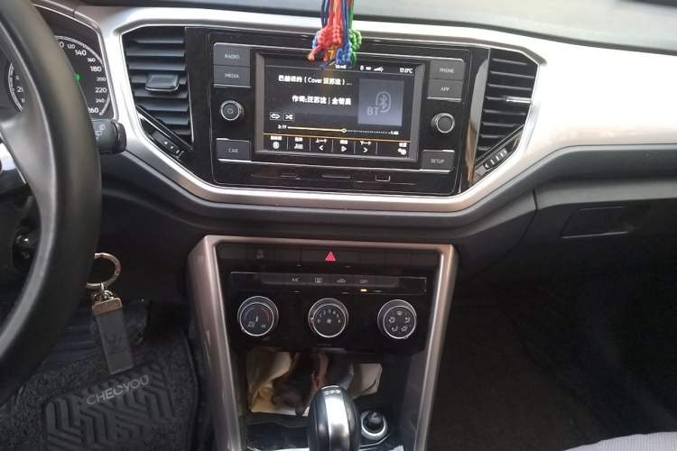 Used Volkswagen T-ROC 2020 280TSI DSG Two-Wheel-Drive Elite Version Audio And AC Panel