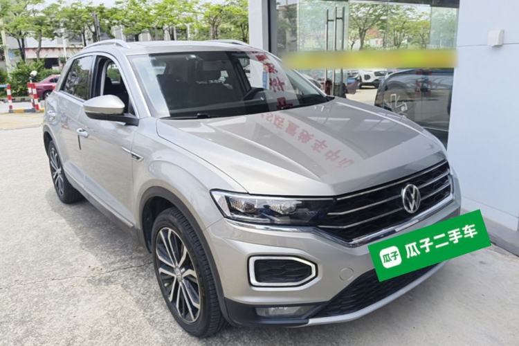Used Volkswagen T-ROC 2020 280TSI DSG Two-Wheel Drive Comfort Version Front Right 45 Deg