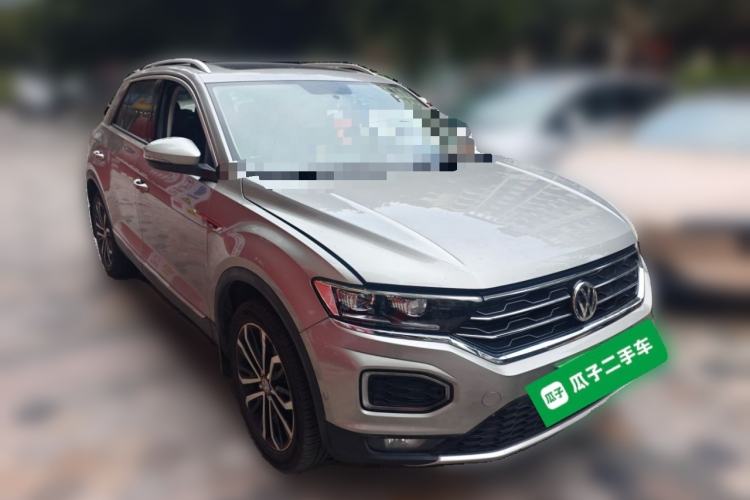 Used Volkswagen T-ROC 2020 280TSI DSG Two-Wheel Drive Comfort Version Front Right 45 Deg
