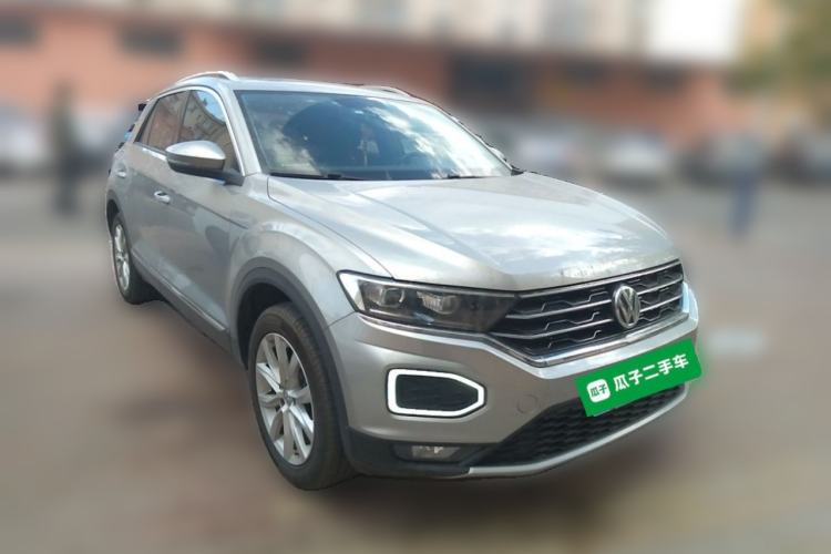 Used Volkswagen T-ROC 2020 280TSI DSG Two-Wheel-Drive Elite Version Front Right 45 Deg