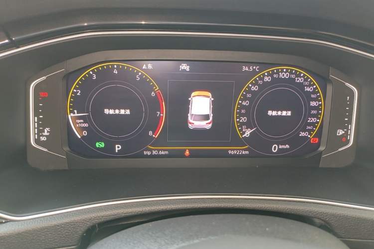 Used Volkswagen T-ROC 2020 280TSI DSG Two-Wheel Drive Comfort Version Instrument Cluster